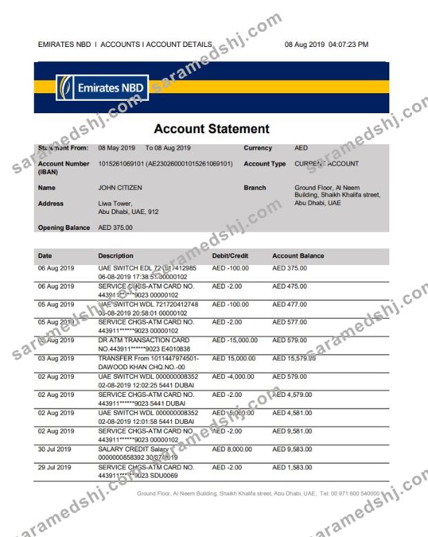 UAE Abu Dhabi Emirates NBD bank statement.pdf